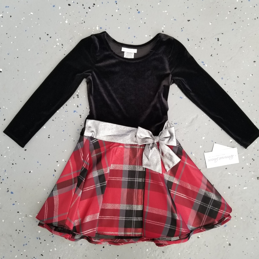 Plaid Holiday Dress- SALE
